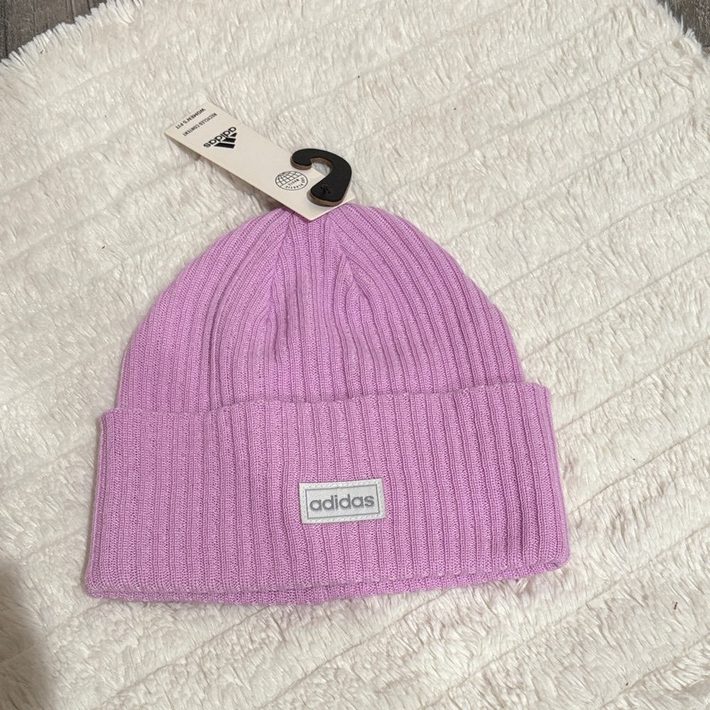 Adidas  woman’s Lilac Beanie